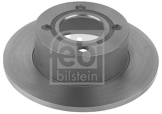 Febi 11396 2x Brake Discs Pair Solid