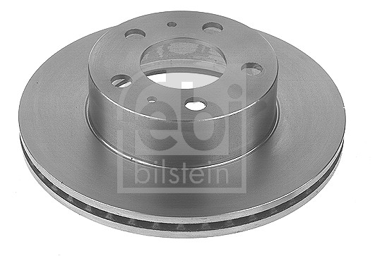 Febi 11450 2x Brake Discs Pair Vented