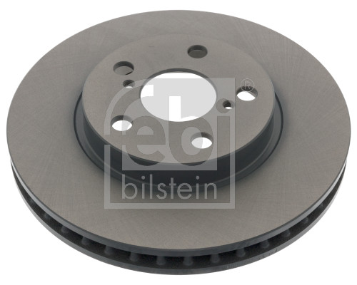 Febi 12139 2x Brake Discs Pair Vented