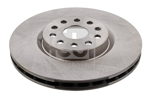 Febi 14165 2x Brake Discs Pair Vented
