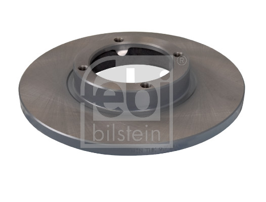 Febi 17509 2x Brake Discs Pair Solid
