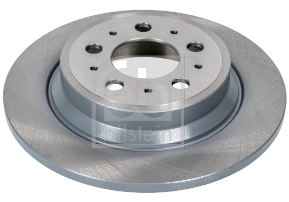 Febi 18051 2x Brake Discs Pair Solid