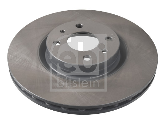 Febi 18546 2x Brake Discs Pair Vented