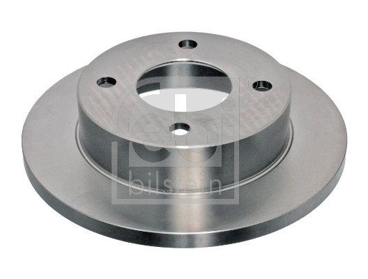 Febi 18697 2x Brake Discs Pair Solid