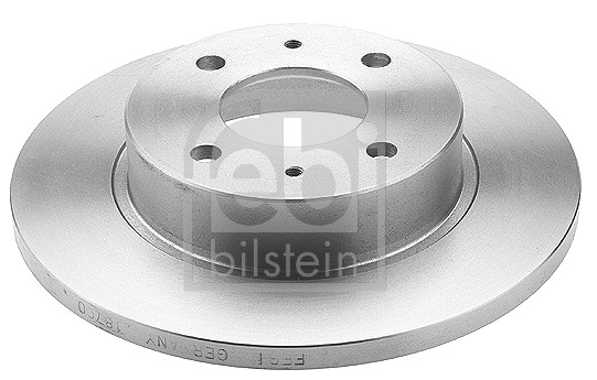 Febi 18700 2x Brake Discs Pair Solid
