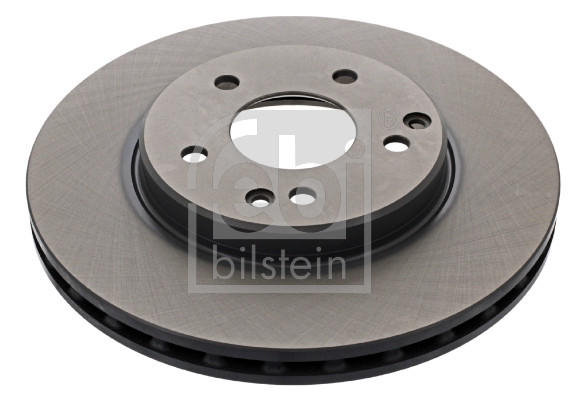 Febi 18886 2x Brake Discs Pair Vented