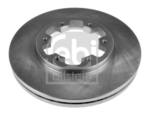 Febi 18895 2x Brake Discs Pair Vented