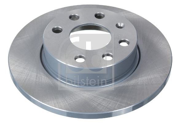 Febi 19510 2x Brake Discs Pair Solid