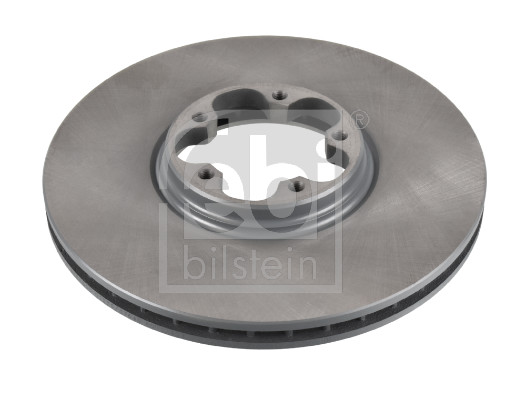 Febi 19515 2x Brake Discs Pair Vented