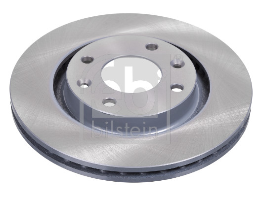 Febi 21120 2x Brake Discs Pair Vented