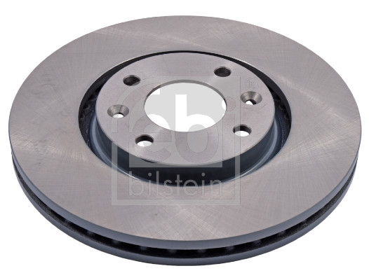 Febi 21121 2x Brake Discs Pair Vented