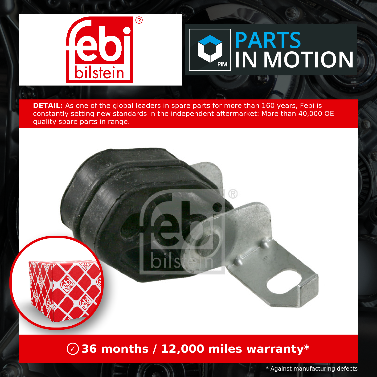 Febi Exhaust Mounting 21202 [PM563241]