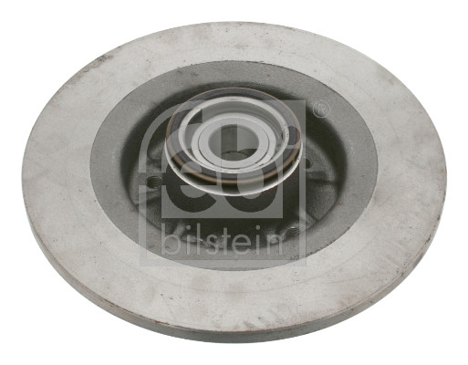 Febi 21299 2x Brake Discs Pair Solid