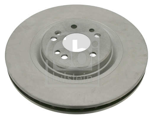 Febi 21950 2x Brake Discs Pair Vented
