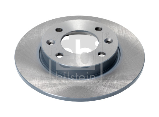 Febi 21966 2x Brake Discs Pair Solid