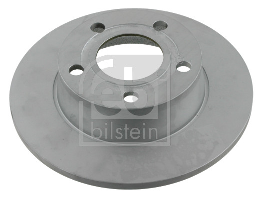 Febi 22908 2x Brake Discs Pair Solid