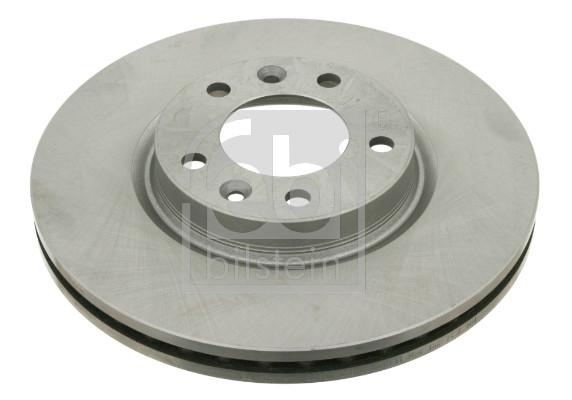 Febi 22921 2x Brake Discs Pair Vented