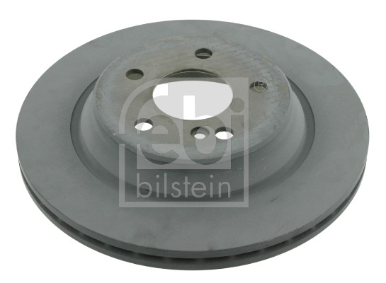 Febi 23177 2x Brake Discs Pair Vented