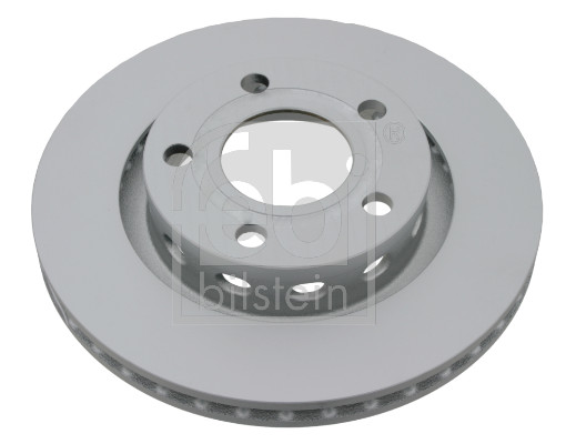 Febi 23306 2x Brake Discs Pair Vented