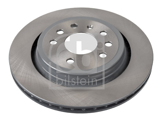 Febi 23545 2x Brake Discs Pair Vented