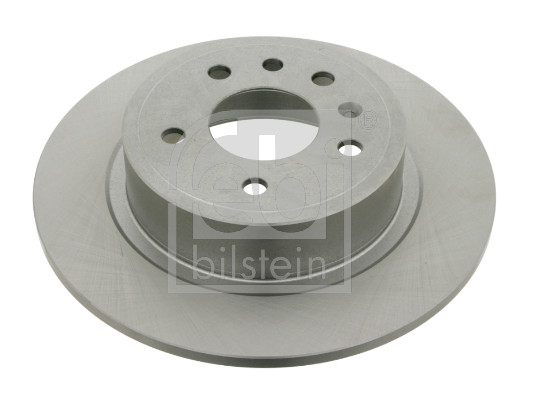 Febi 23551 2x Brake Discs Pair Solid