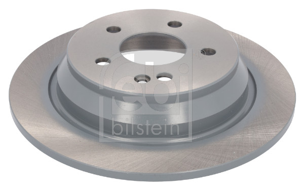 Febi 24077 2x Brake Discs Pair Solid