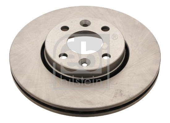 Febi 24165 2x Brake Discs Pair Vented