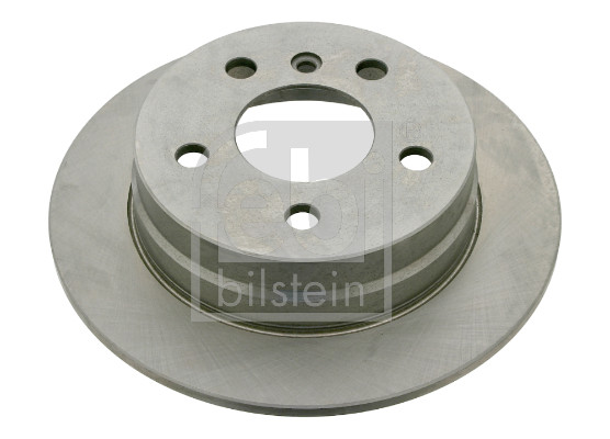 Febi 24750 2x Brake Discs Pair Solid