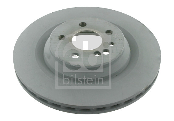 Febi 24957 2x Brake Discs Pair Vented