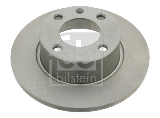 Febi 26034 2x Brake Discs Pair Solid