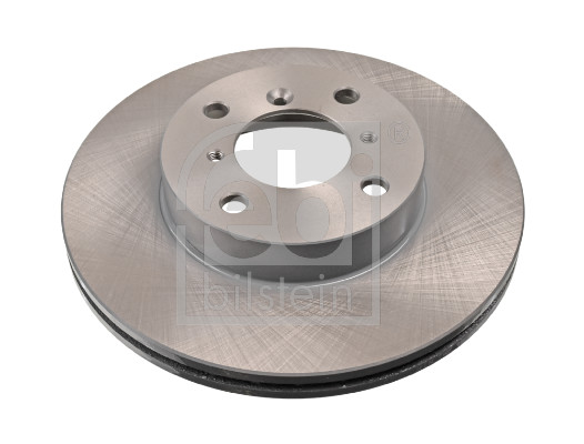 Febi 26046 2x Brake Discs Pair Vented