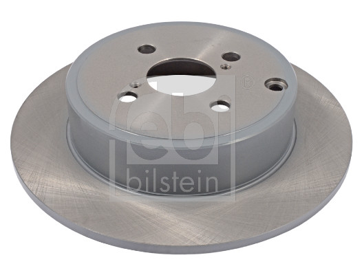 Febi 26063 2x Brake Discs Pair Solid