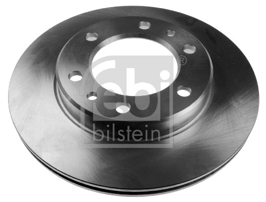 Febi 26067 2x Brake Discs Pair Vented