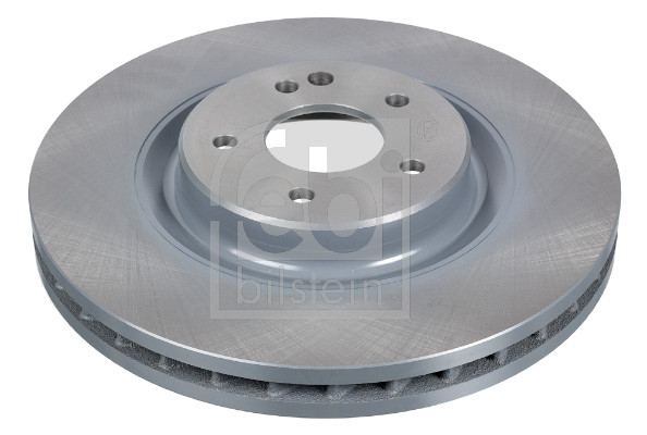 Febi 26106 2x Brake Discs Pair Vented