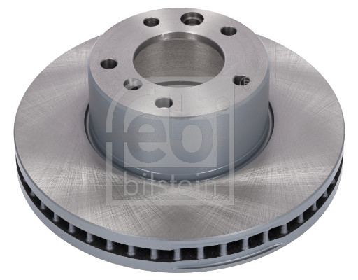 Febi 26109 2x Brake Discs Pair Vented
