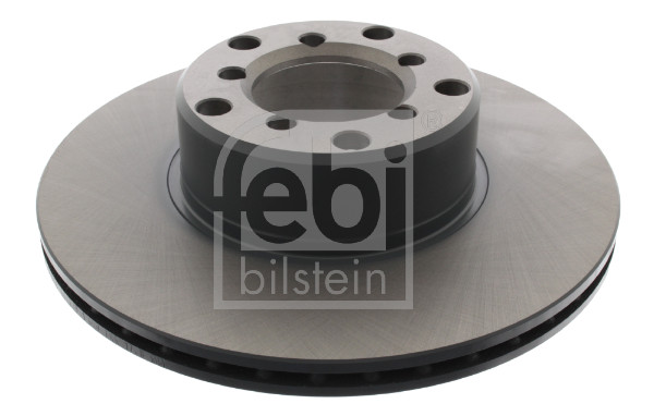 Febi 26199 2x Brake Discs Pair Vented