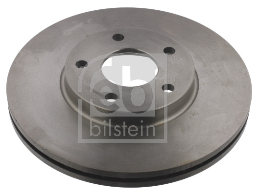 Febi 26592 2x Brake Discs Pair Vented