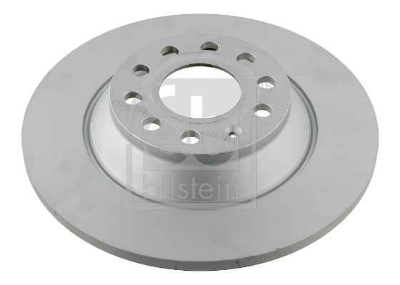 Febi 26657 2x Brake Discs Pair Solid