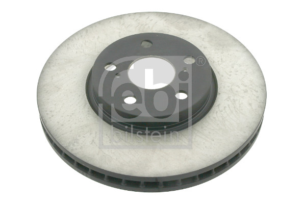 Febi 27236 2x Brake Discs Pair Vented