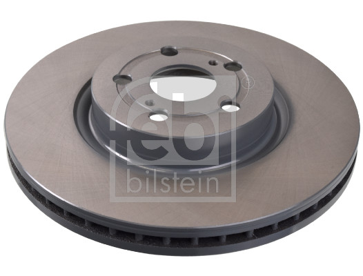 Febi 27237 2x Brake Discs Pair Vented