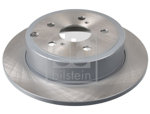 Febi 27238 2x Brake Discs Pair Solid