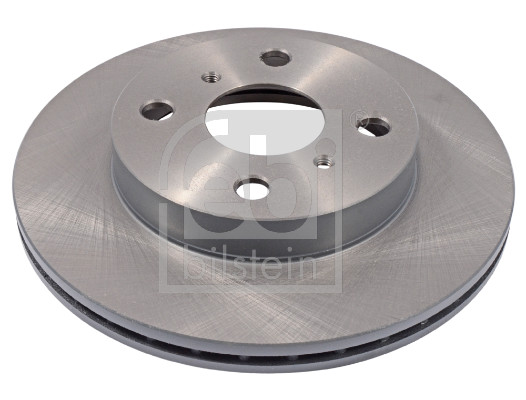 Febi 27399 2x Brake Discs Pair Vented
