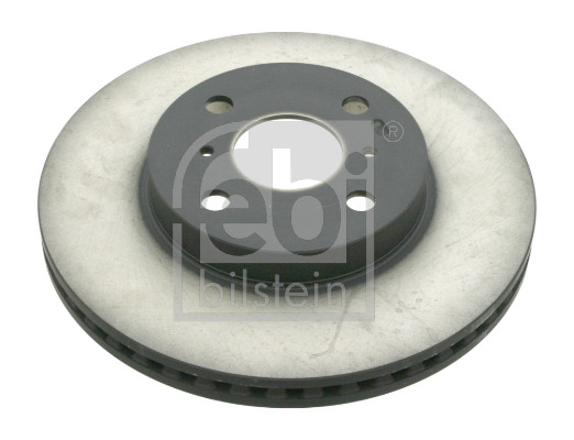 Febi 27467 2x Brake Discs Pair Vented