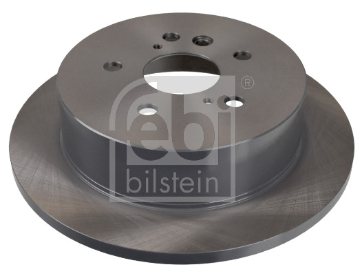 Febi 27478 2x Brake Discs Pair Solid