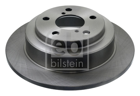 Febi 28153 2x Brake Discs Pair Solid