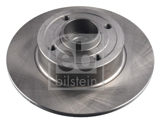 Febi 28154 2x Brake Discs Pair Solid