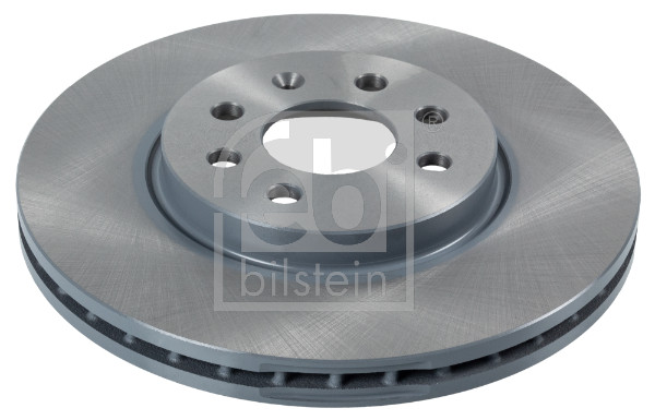 Febi 28167 2x Brake Discs Pair Vented