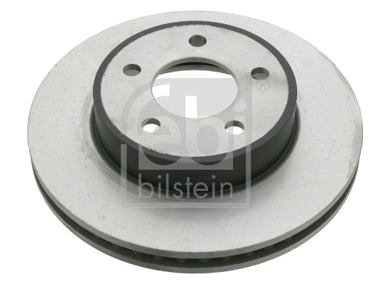 Febi 28176 2x Brake Discs Pair Vented