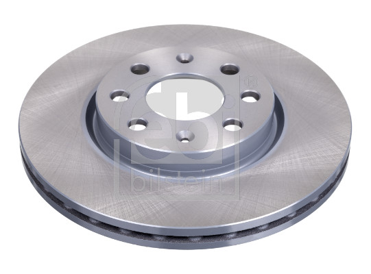 Febi 28177 2x Brake Discs Pair Vented