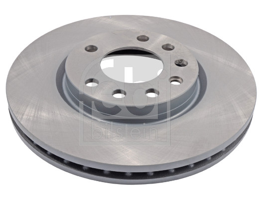 Febi 28179 2x Brake Discs Pair Vented